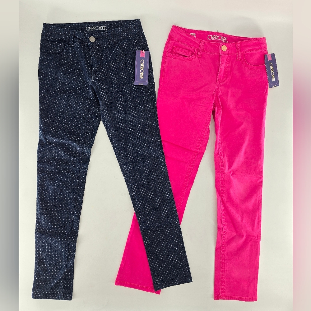 Cherokee Kids' Pink‎ and Navy Jeans